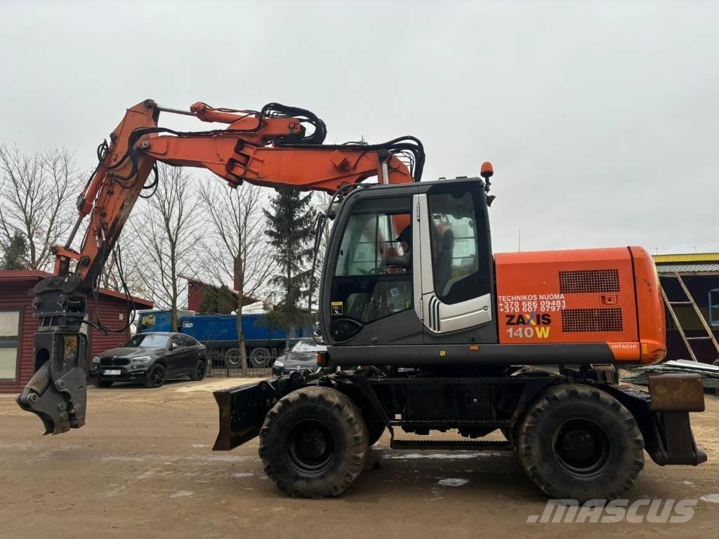 Hitachi ZX140 W-3 Колісні екскаватори