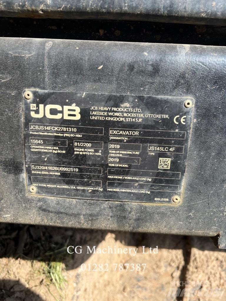 JCB JS 145 LC Гусеничні екскаватори