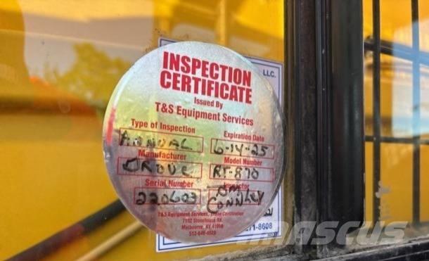 Grove RT 870 автокрани всюдиходи