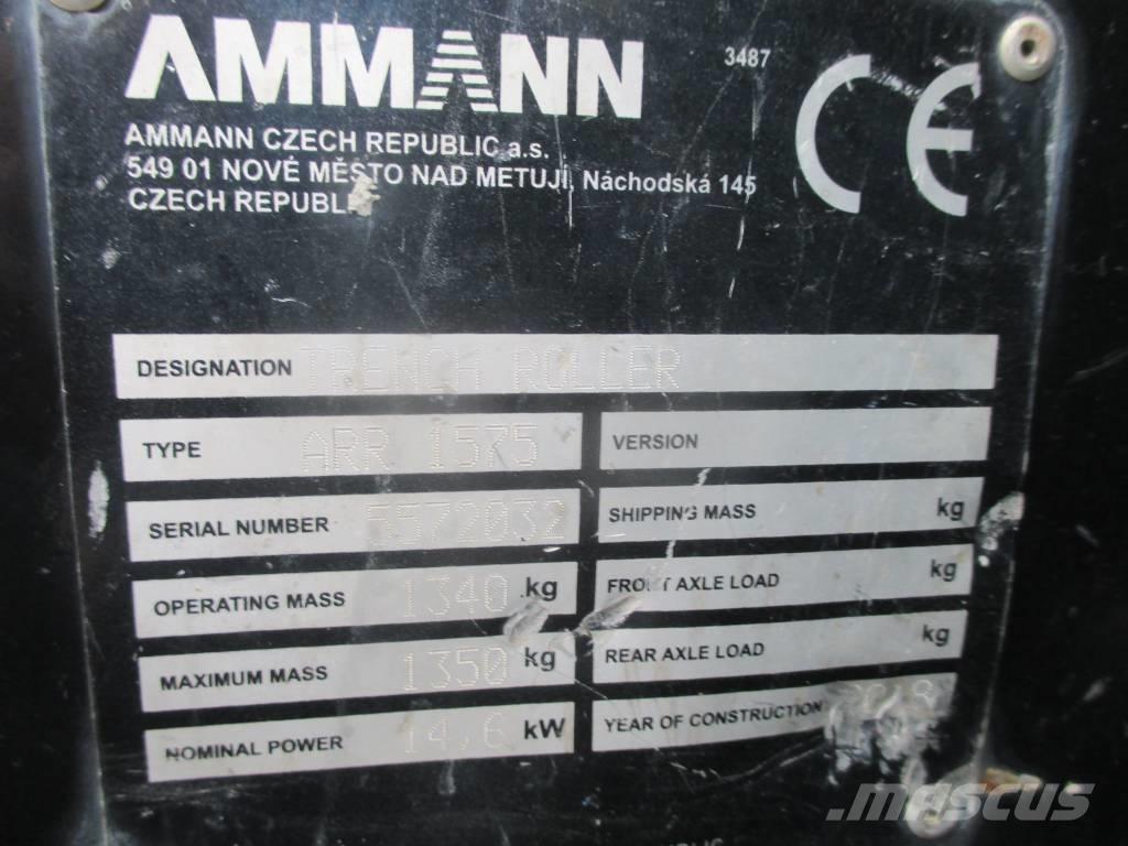 Ammann ARR 1575 Котки тротуарні