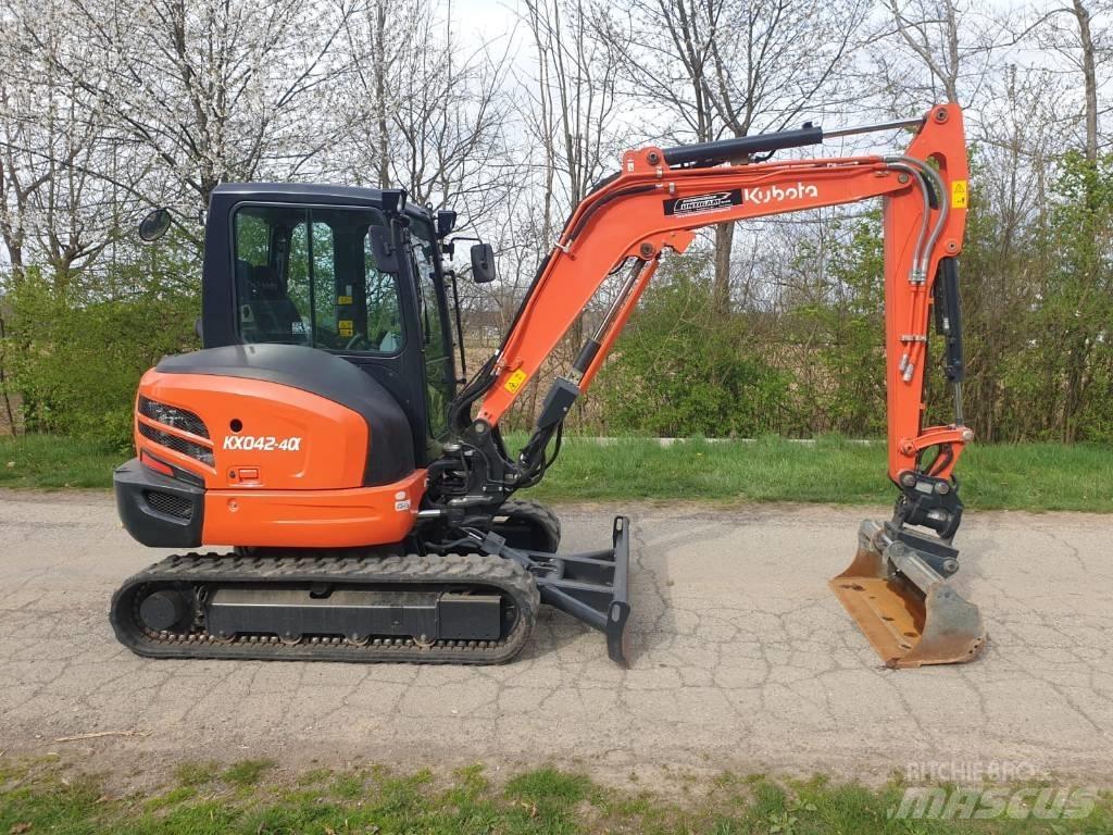 Kubota KX 042-4A Міні-екскаватори < 7т