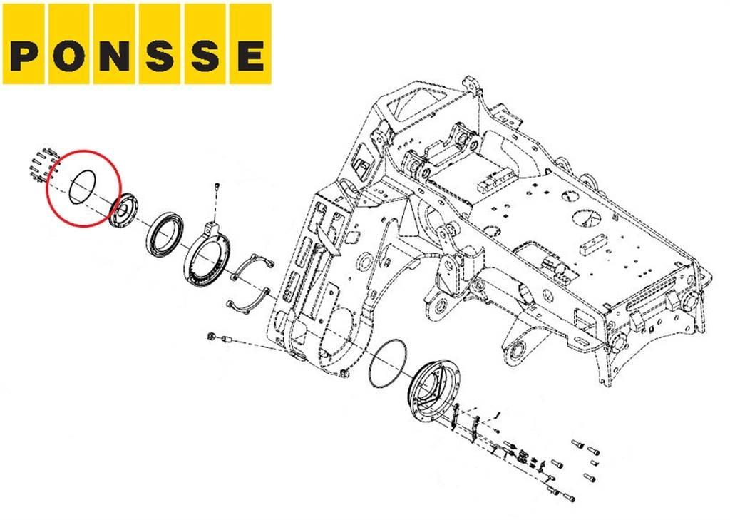 Ponsse 0060041 Валочні головки
