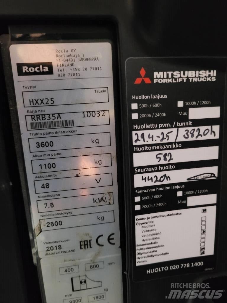 Rocla HXX25 Річ-трак із високим підйомом