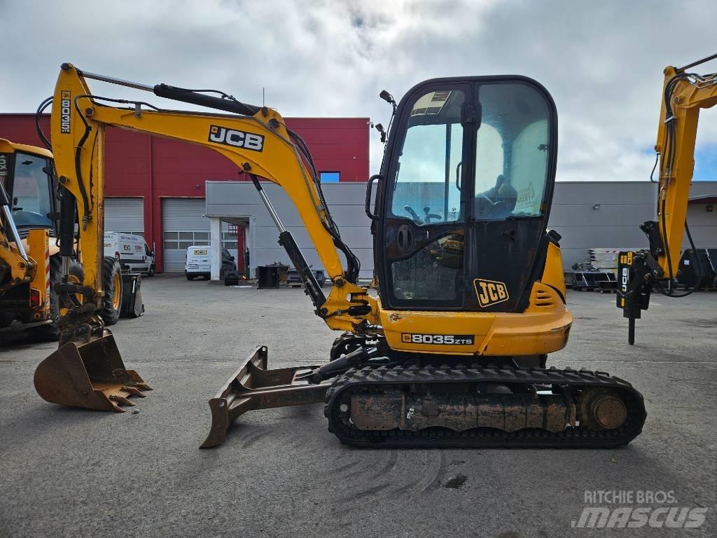 JCB 8035 Міні-екскаватори < 7т