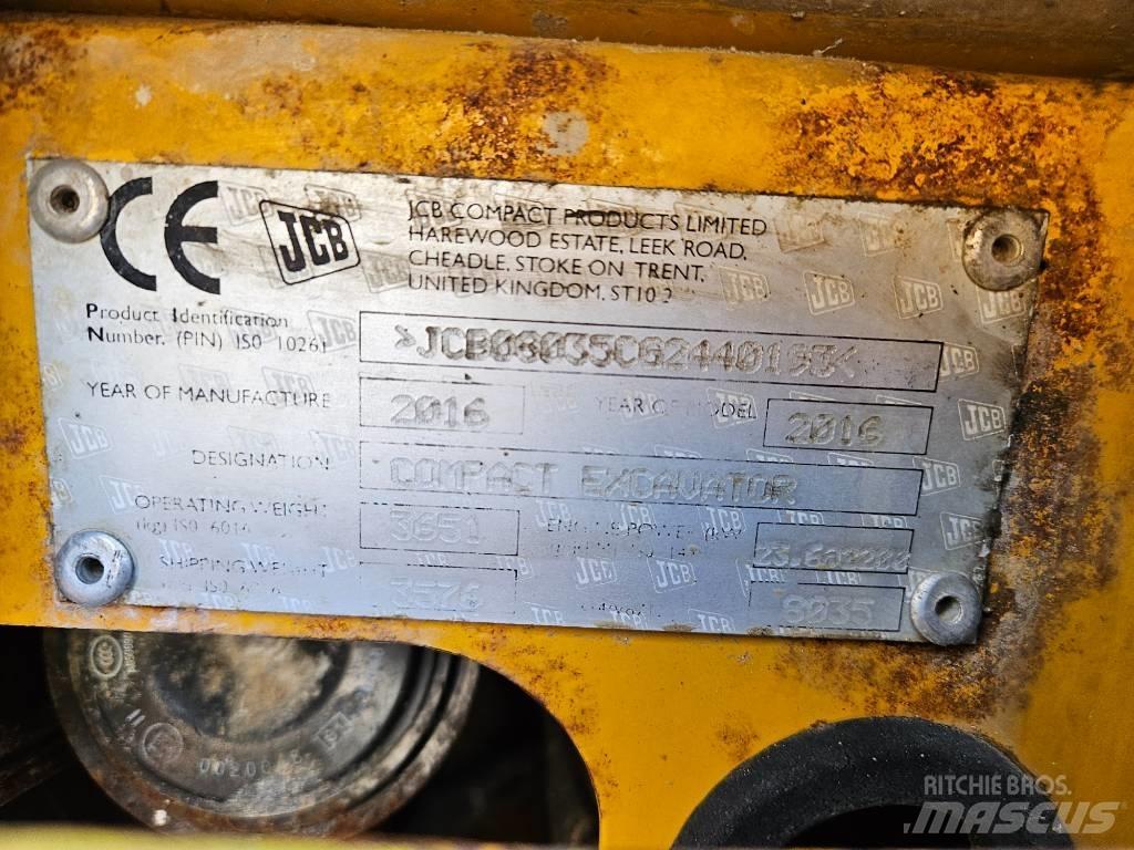JCB 8035 Міні-екскаватори < 7т