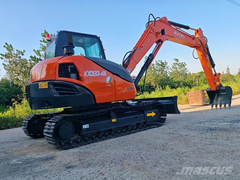 Kubota KX 080-4 CX Середні екскаватори 7т. - 12т.