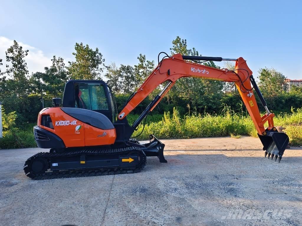Kubota KX 080-4 CX Середні екскаватори 7т. - 12т.