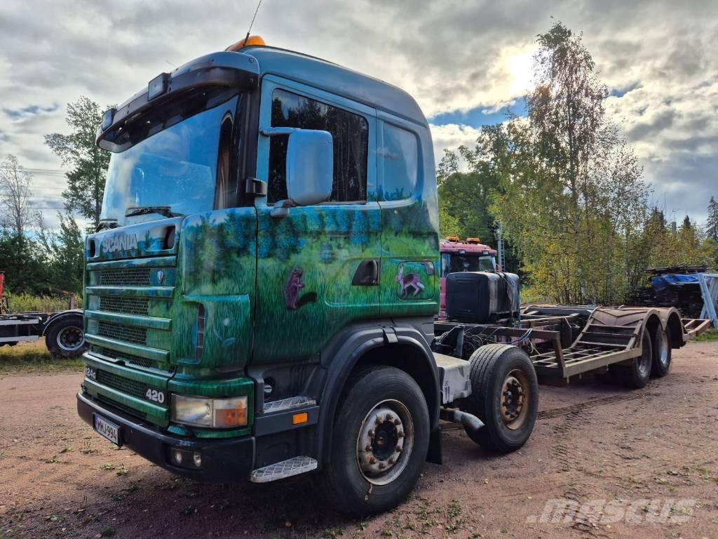 Scania R 124 Вантажівки для лісозаготівель