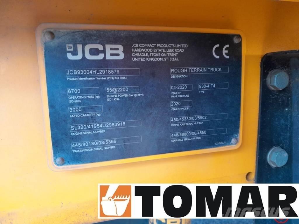 JCB 930-4 Навантажувачі підвищеної прохідності