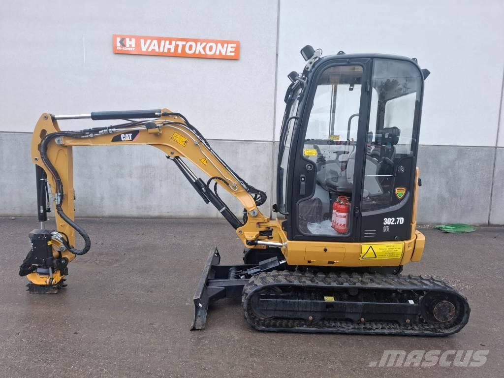 CAT 302.7 D CR Міні-екскаватори < 7т