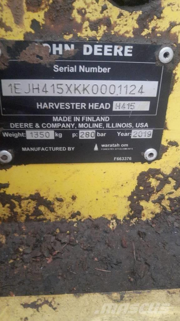 John Deere 1270 E Харвестери