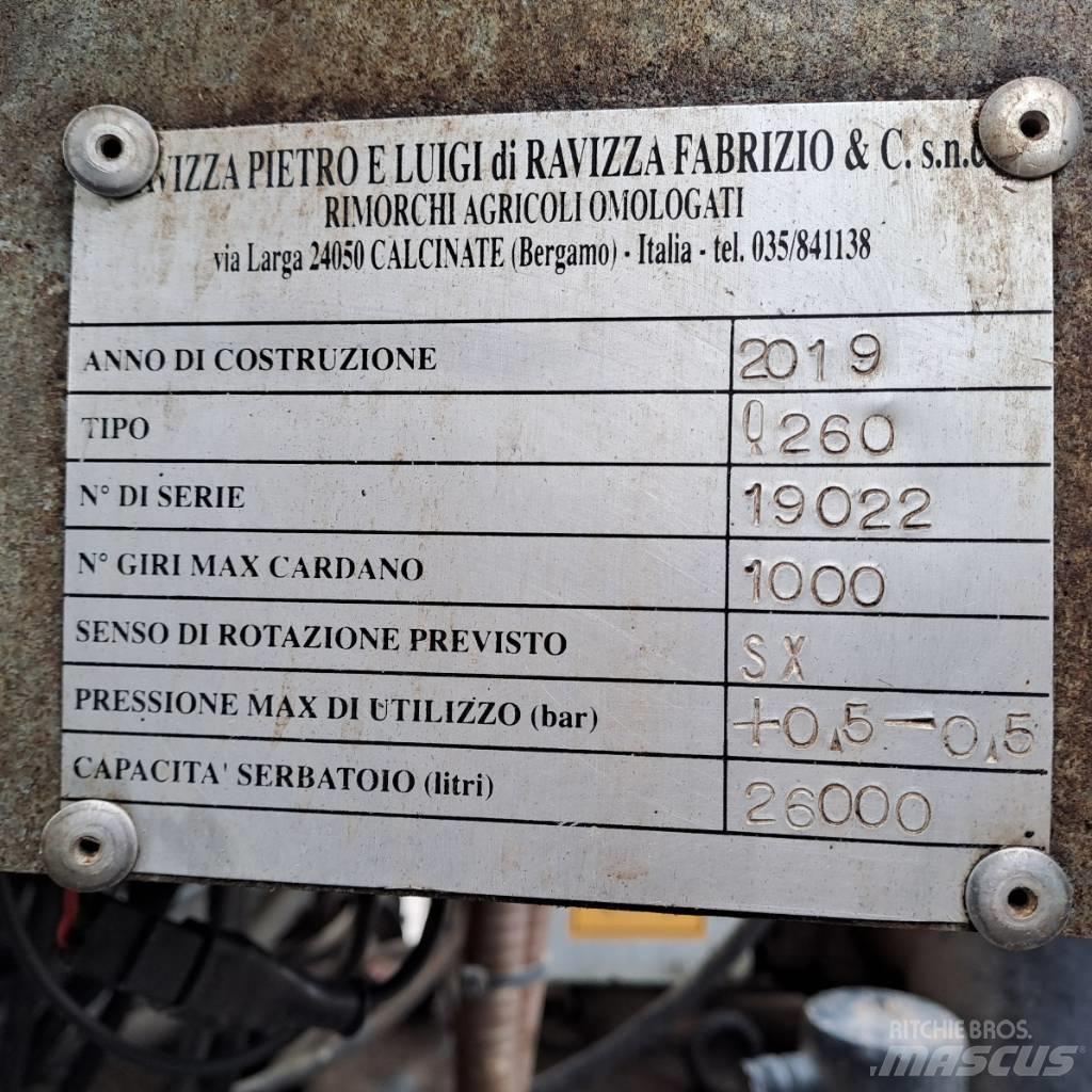  RAVIZZA CB260S4ASIB Цистерни для перевезення суспензій