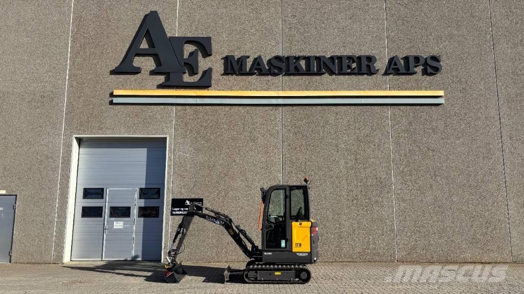 Volvo EC 18 Electric Міні-екскаватори < 7т