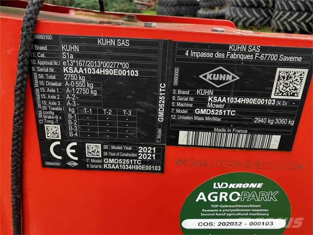 Kuhn GMD5251TC Косилки