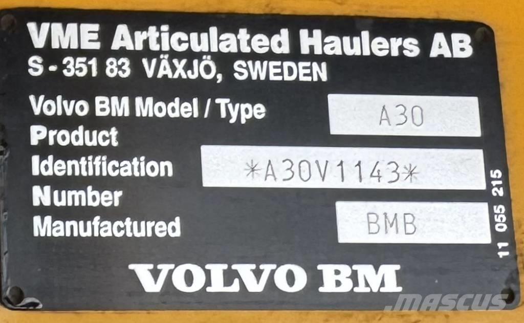 Volvo A 30 Зчленовані самоскиди