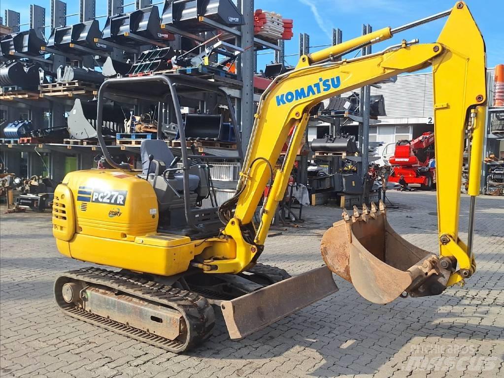 Komatsu PC27R-8 Міні-екскаватори < 7т