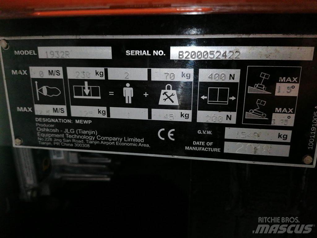 JLG 1932R Підйомники-ножиці