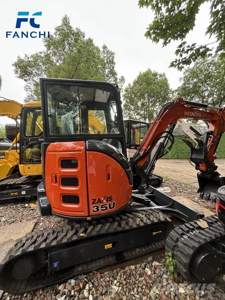 Hitachi 35u Міні-екскаватори < 7т