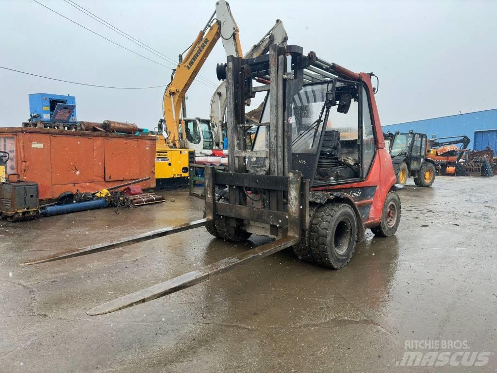 Linde H70D Дизельні навантажувачі