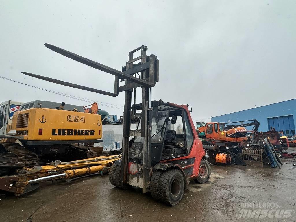 Linde H70D Дизельні навантажувачі
