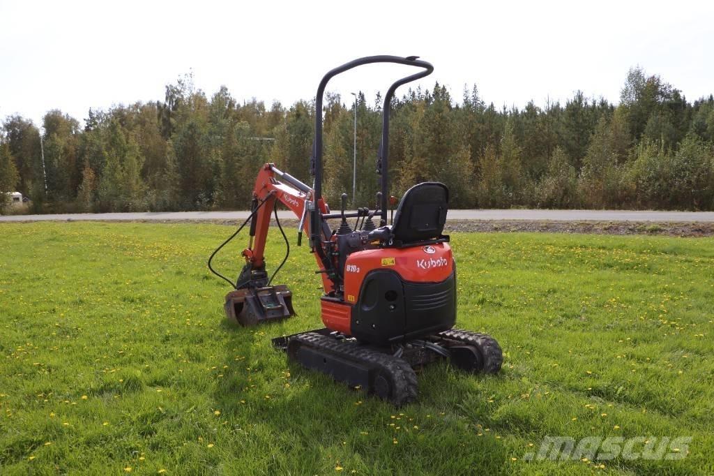 Kubota U10-3 Міні-екскаватори < 7т