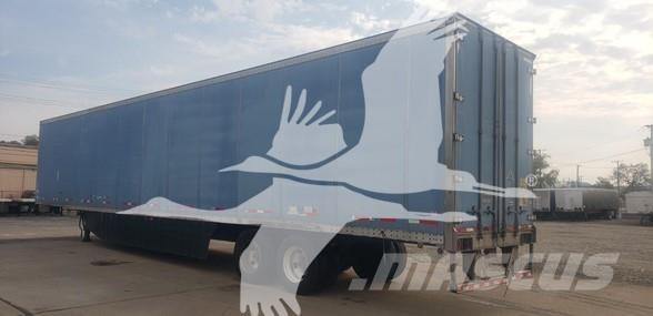 Wabash PLATE VAN Причепи-фургони