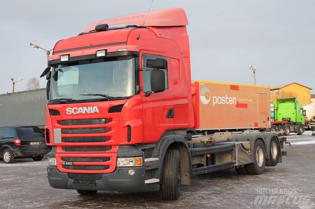 Scania R480 LB6X2HNB Автоконтейнеровози
