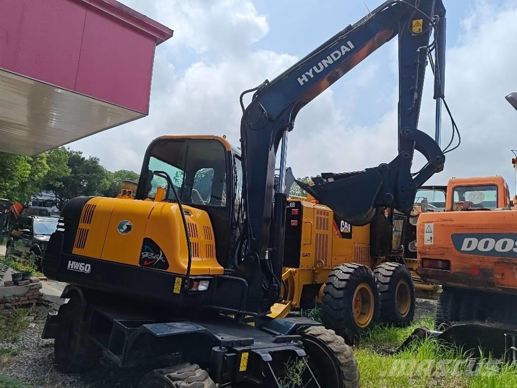 Hyundai R60W Міні-екскаватори < 7т