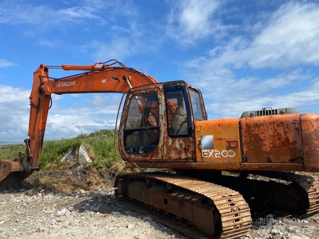 Hitachi EX 200-5 Гусеничні екскаватори
