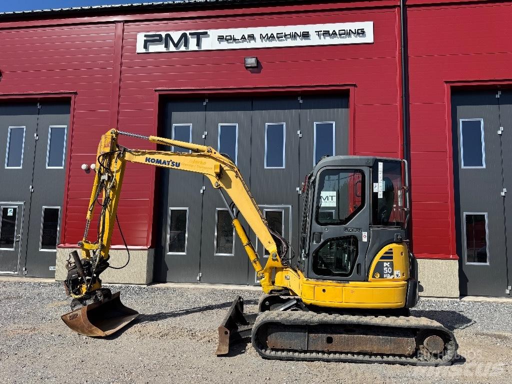 Komatsu PC 50 Міні-екскаватори < 7т
