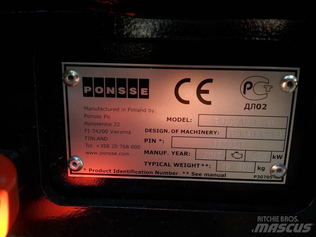 Ponsse Buffalo 8W Форвардери