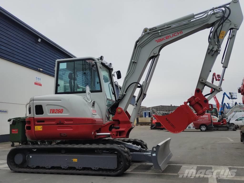 Takeuchi TB 260 Міні-екскаватори < 7т