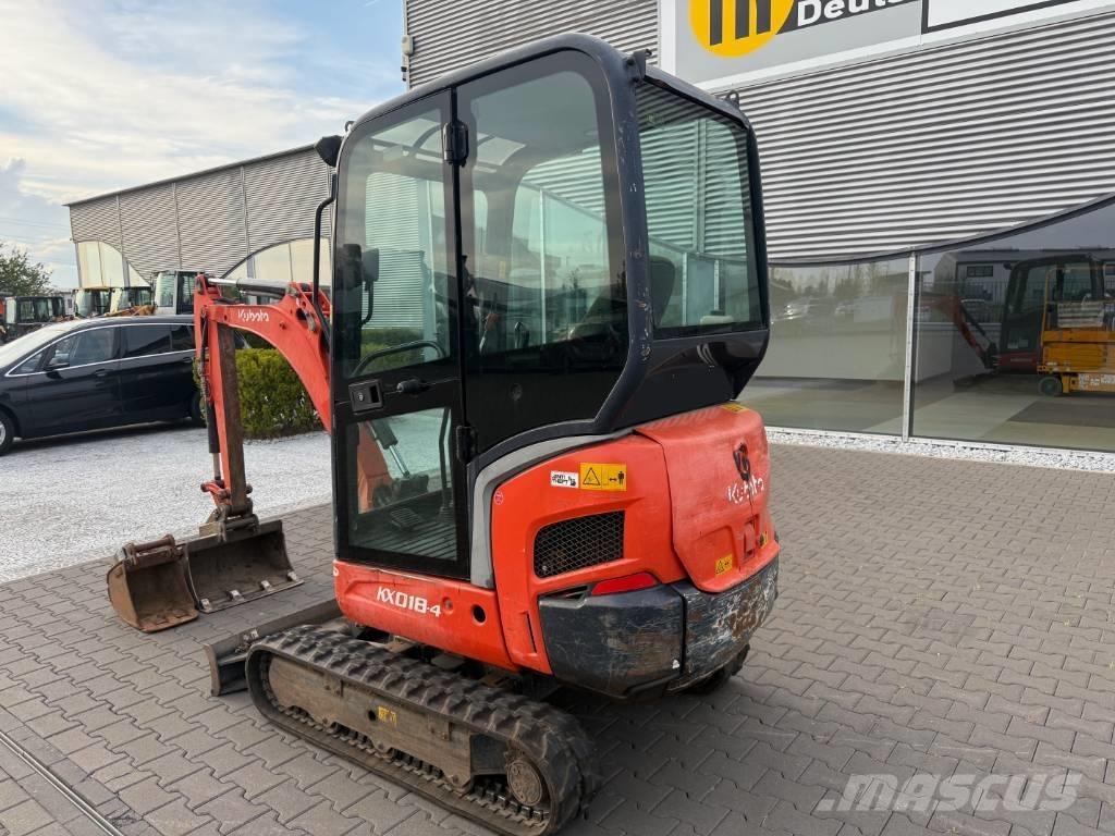 Kubota KX 018-4 Міні-екскаватори < 7т