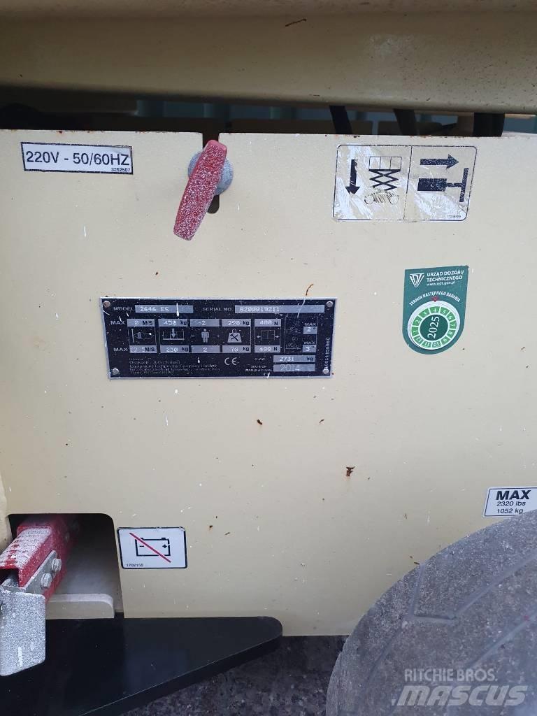 JLG 2646 ES Підйомники-ножиці