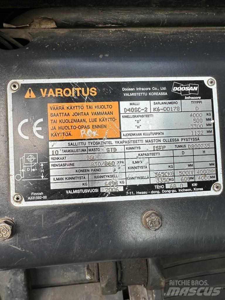 Daewoo D40SC-2 Дизельні навантажувачі