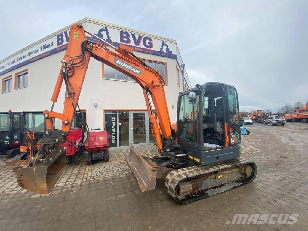 Doosan DX 63-3 Міні-екскаватори < 7т