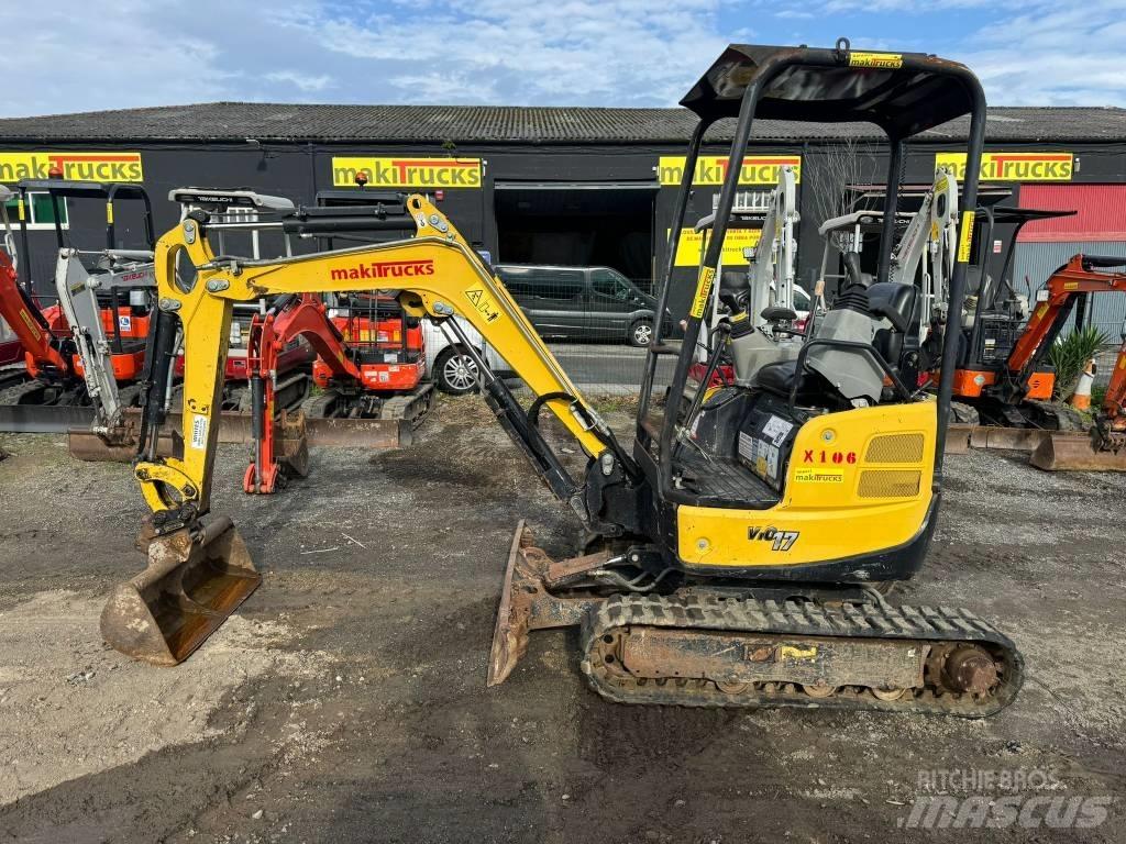 Yanmar Vio 17 Міні-екскаватори < 7т