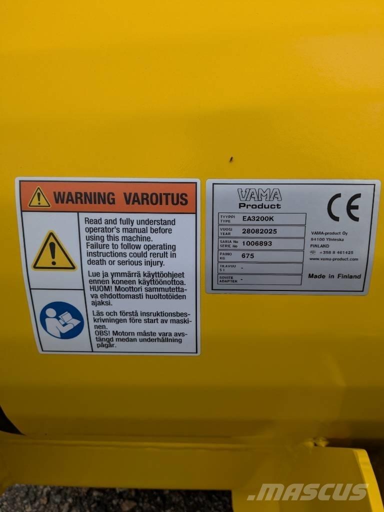 Vama EA 3200 K Снігоочищувальні ножі та плуги
