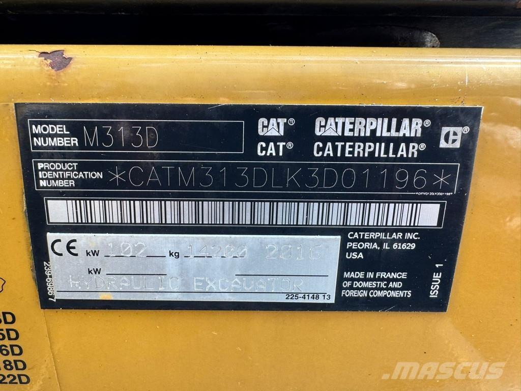 CAT M313D - CE Колісні екскаватори