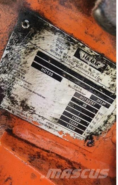 Hamm HD 120 Котки тротуарні