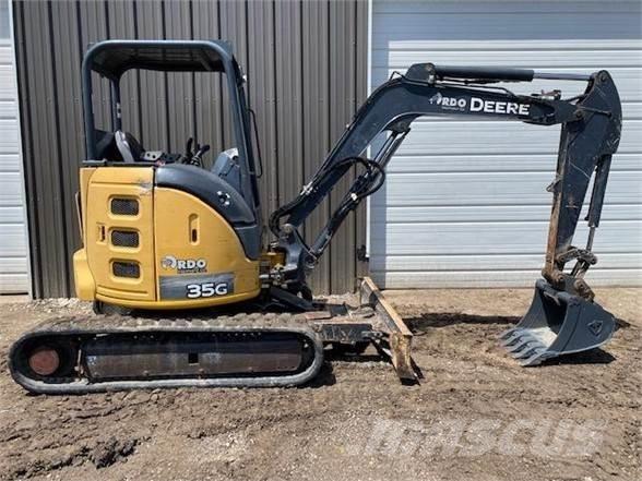 John Deere 35G Міні-екскаватори < 7т