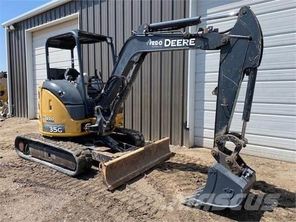 John Deere 35G Міні-екскаватори < 7т