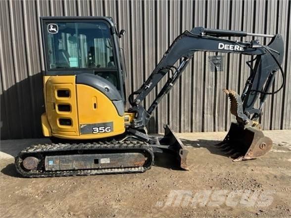 John Deere 35G Міні-екскаватори < 7т