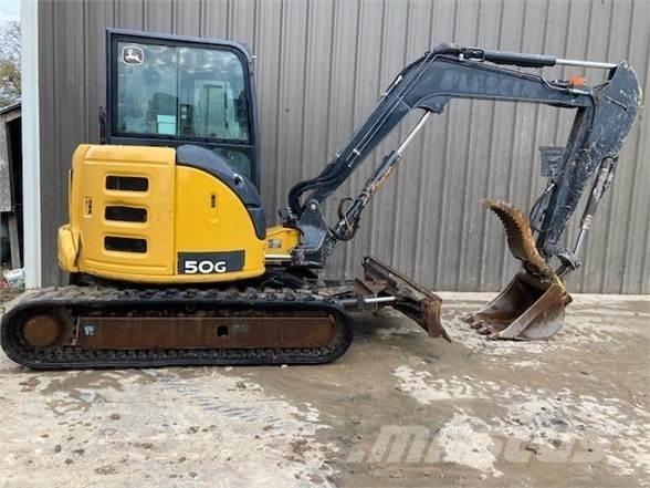 John Deere 50G Міні-екскаватори < 7т