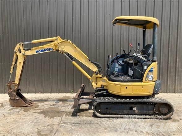 Komatsu PC27MR Міні-екскаватори < 7т