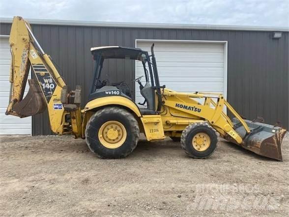 Komatsu WB140 Екскаватори-навантажувачі