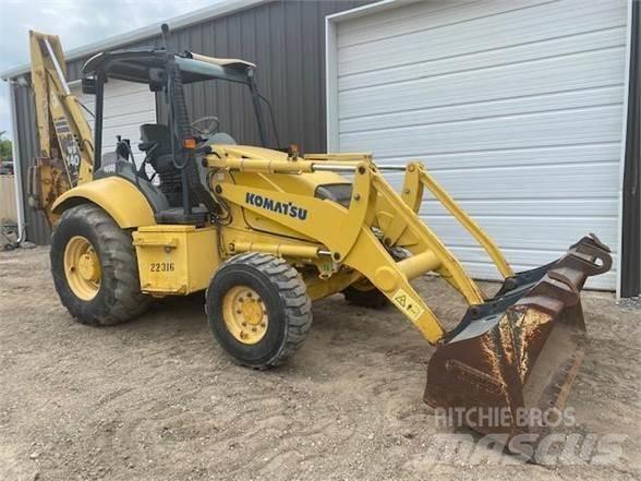 Komatsu WB140 Екскаватори-навантажувачі