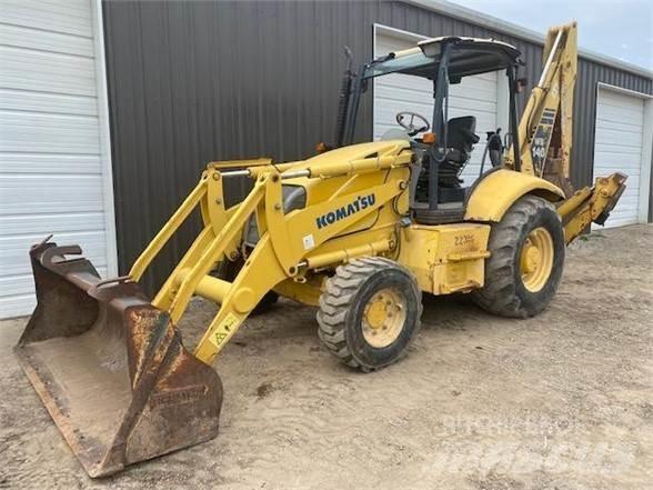 Komatsu WB140 Екскаватори-навантажувачі