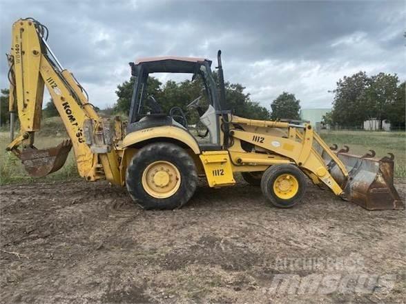Komatsu WB140 Екскаватори-навантажувачі