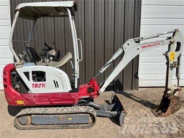 Takeuchi TB216 Міні-екскаватори < 7т